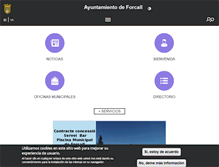 Tablet Screenshot of forcall.es